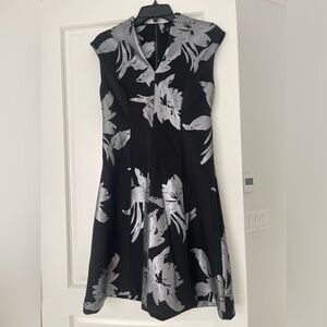 Fancy black and silver holiday dress